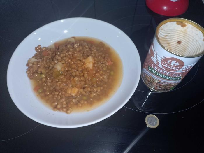 lentejas con verduras carrefour